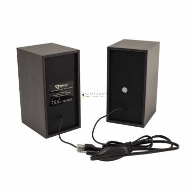 SBOX SP-649 Speaker Brown