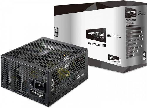 Seasonic 600W 80+ Titanium Prime Fanless PX