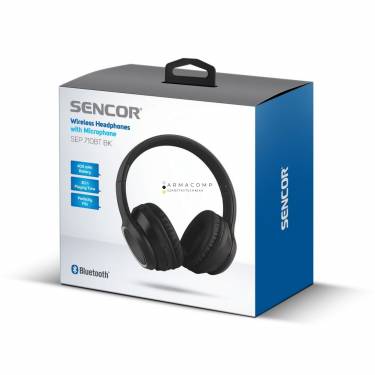 Sencor SEP 710BT Bluetooth Headset Black