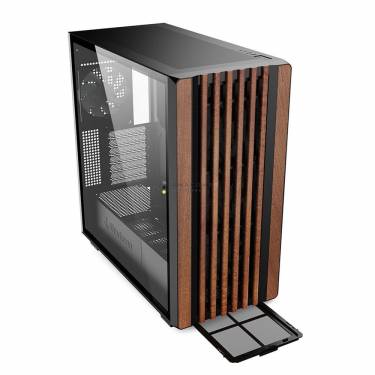 Sharkoon Rebel C70G RGB Tempered Glass Black/Wood