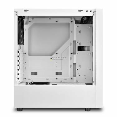 Sharkoon RGB Slider Tempered Glass White