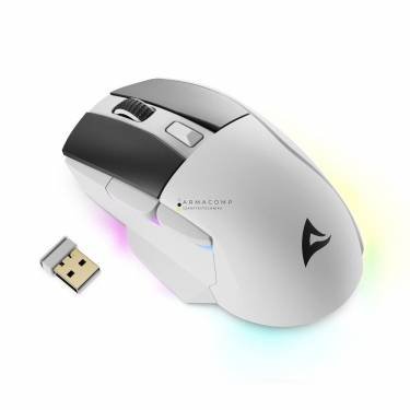 Sharkoon Skiller SGM50W RGB Wireless Gaming Mouse White