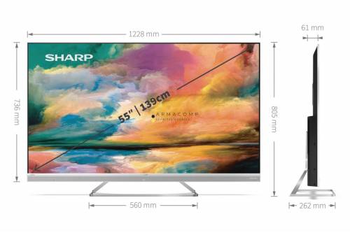 Sharp 55" 55EQ4EA LED Smart