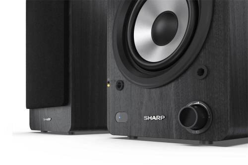 Sharp CP-SS30BR Bookshelf Speaker Black