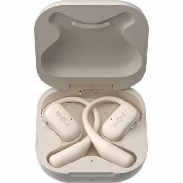 Shokz OpenFit Bluetooth True Wireless Open-Ear Sport Headset Beige