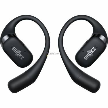 Shokz OpenFit Bluetooth True Wireless Open-Ear Sport Headset Black