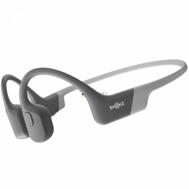 Shokz Openrun Bone Conduction Open-Ear Endurance Wireless Bluetooth Headphones Grey