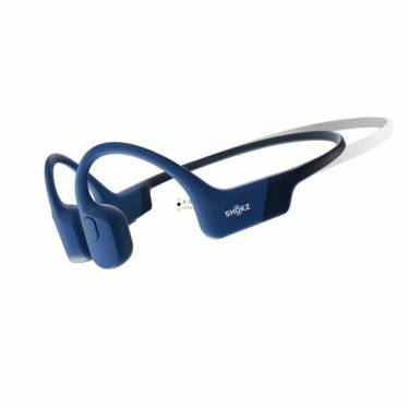 Shokz Openrun Mini Bone Conduction Open-Ear Endurance Wireless Bluetooth Headphones Blue