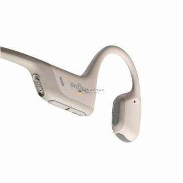 Shokz Openrun Pro Premium Bone Conduction Open-Ear Sport Headphones Beige