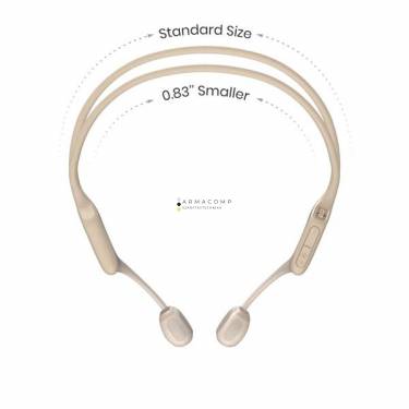 Shokz Openrun Pro Premium Bone Conduction Open-Ear Sport Headphones Beige