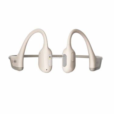 Shokz Openrun Pro Premium Bone Conduction Open-Ear Sport Headphones Beige