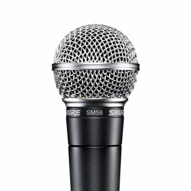 Shure SM58 On Off Switch Dynamic Vocal Microphone Grey