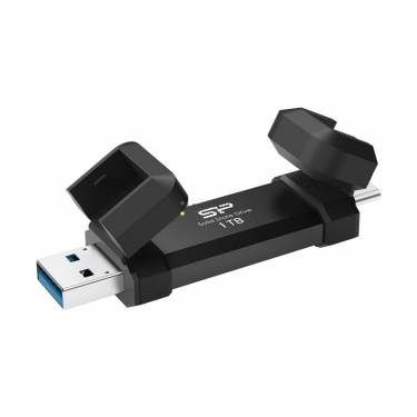 Silicon Power 1TB USB-C/USB3.2 DS72 Black