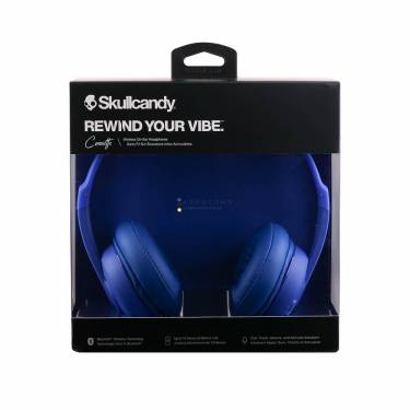 Skullcandy Cassette Bluetooth Headset Cobalt Blue