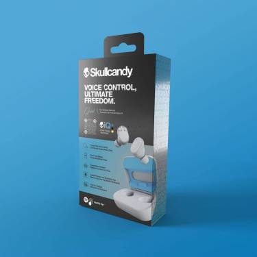 Skullcandy GRIND True Wireless Bluetooth Headset Light Gray/Blue