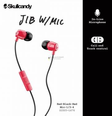 Skullcandy Jib S2DUYK-L676 Headset Red/Black