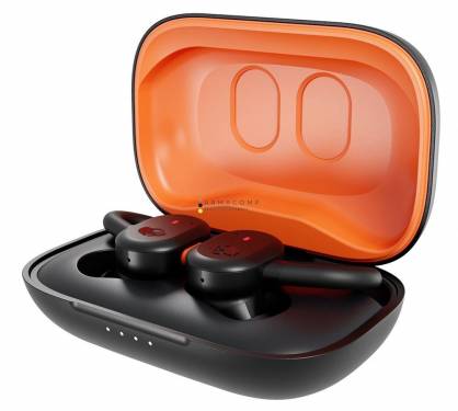 Skullcandy Push Active True Wireless Bluetooth Sport Headset Black/Orange