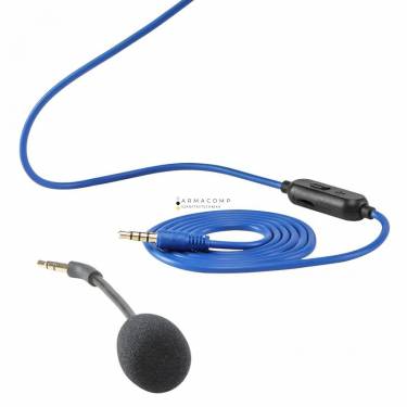 snakebyte Head:Set 4 for PlayStation 4 Black/Blue