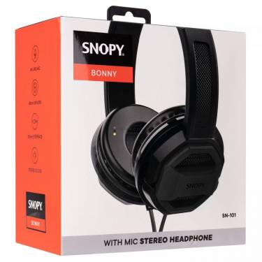 Snopy SN-101 Bonny Headset Black