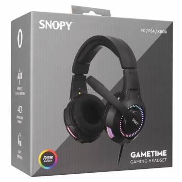 Snopy SN-8800 Gametime RGB Black/Red