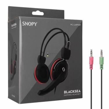 Snopy SN-88A Headset Black/Red