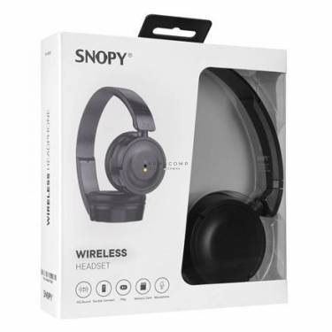 Snopy SN-XBK33 Batty Bluetooth Headset Black