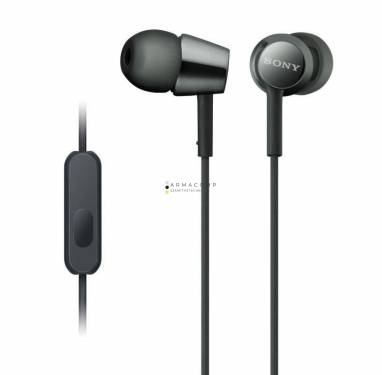 Sony MDR-EX155AP Earphone Black