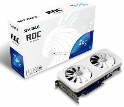 Sparkle ARC A750 8GB ROC Luna DDR6 OC White Edition