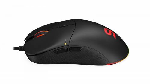 SPC Gear GEM Plus RGB Gamber Mouse Black