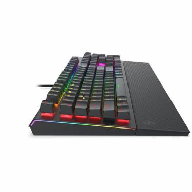 SPC Gear GK650K Omnis Kailh Blue Mechanical RGB Gamer Keyboard Black US