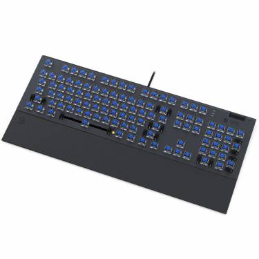 SPC Gear GK650K Omnis Kailh Blue Mechanical RGB Gamer Keyboard Black US