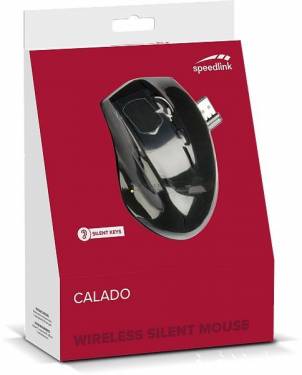 Speedlink Calado Silvent Wireless mouse Black