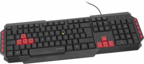 Speedlink Ludicium gaming keyboard Black