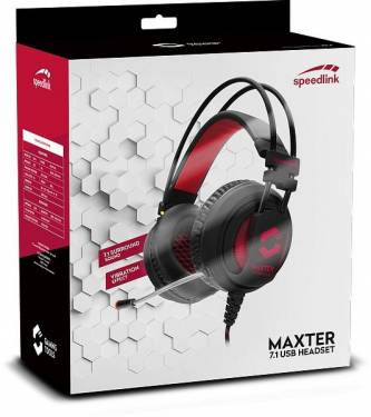 Speedlink Maxter 7.1 surround USB gaming headset Black