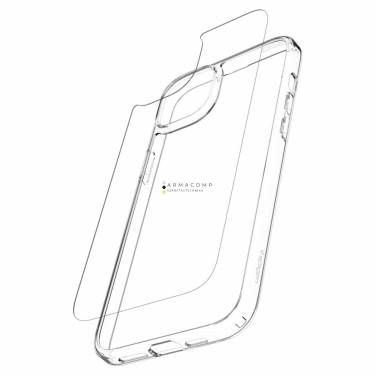 Spigen Air Skin Hybrid iPhone 15 Crystal Clear