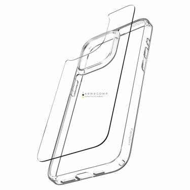 Spigen Air Skin Hybrid iPhone 15 Pro Crystal Clear