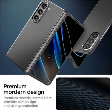 Spigen Air Skin Pro, black - Samsung Galaxy Z Fold5