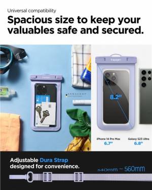 Spigen Aqua Shield WaterProof Case A601 1 Pack Aqua Blue