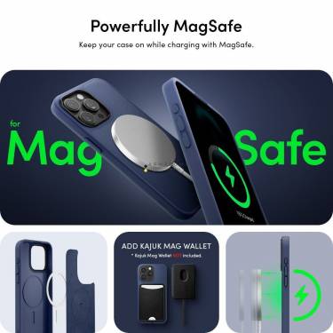 Spigen Cyrill Kajuk MagSafe for iPhone 15 Pro Max Navy