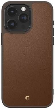 Spigen Cyrill Kajuk MagSafe iPhone 15 Pro Max Saddle Brown