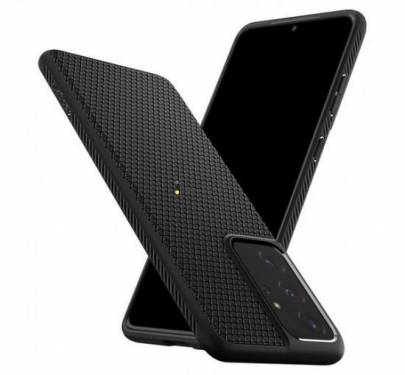 Spigen Galaxy S21 Ultra 5G Case Liquid Air Black