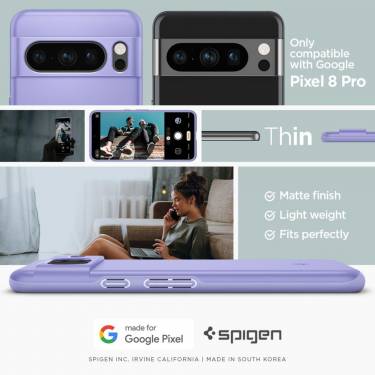 Spigen Google Pixel 8 Pro Thin Fit Awesome Violet