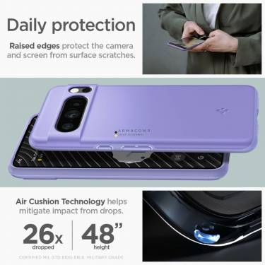 Spigen Google Pixel 8 Pro Thin Fit Awesome Violet