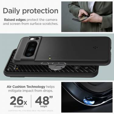 Spigen Google Pixel 8 Pro Thin Fit Black