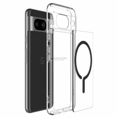 Spigen Google Pixel 8 Ultra Hybrid OneTap Metal Ring MagSafe Black