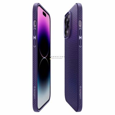 Spigen iPhone 14 Pro Max Case Liquid Air Purple