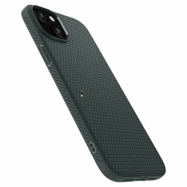 Spigen iPhone 15 Case Liquid Air Abyss Green