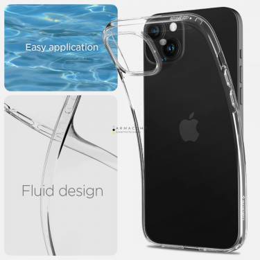 Spigen iPhone 15 Case Liquid Crystal Crystal Clear