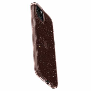 Spigen iPhone 15 Case Liquid Crystal Glitter Rose Quartz