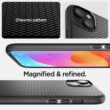 Spigen iPhone 15 Case Mag Armor (MagFit) Matte Black